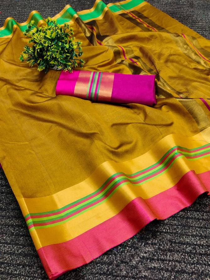 Jackpot 01 Fancy Designer Ethnic Wear Soft Silk Saree Collection